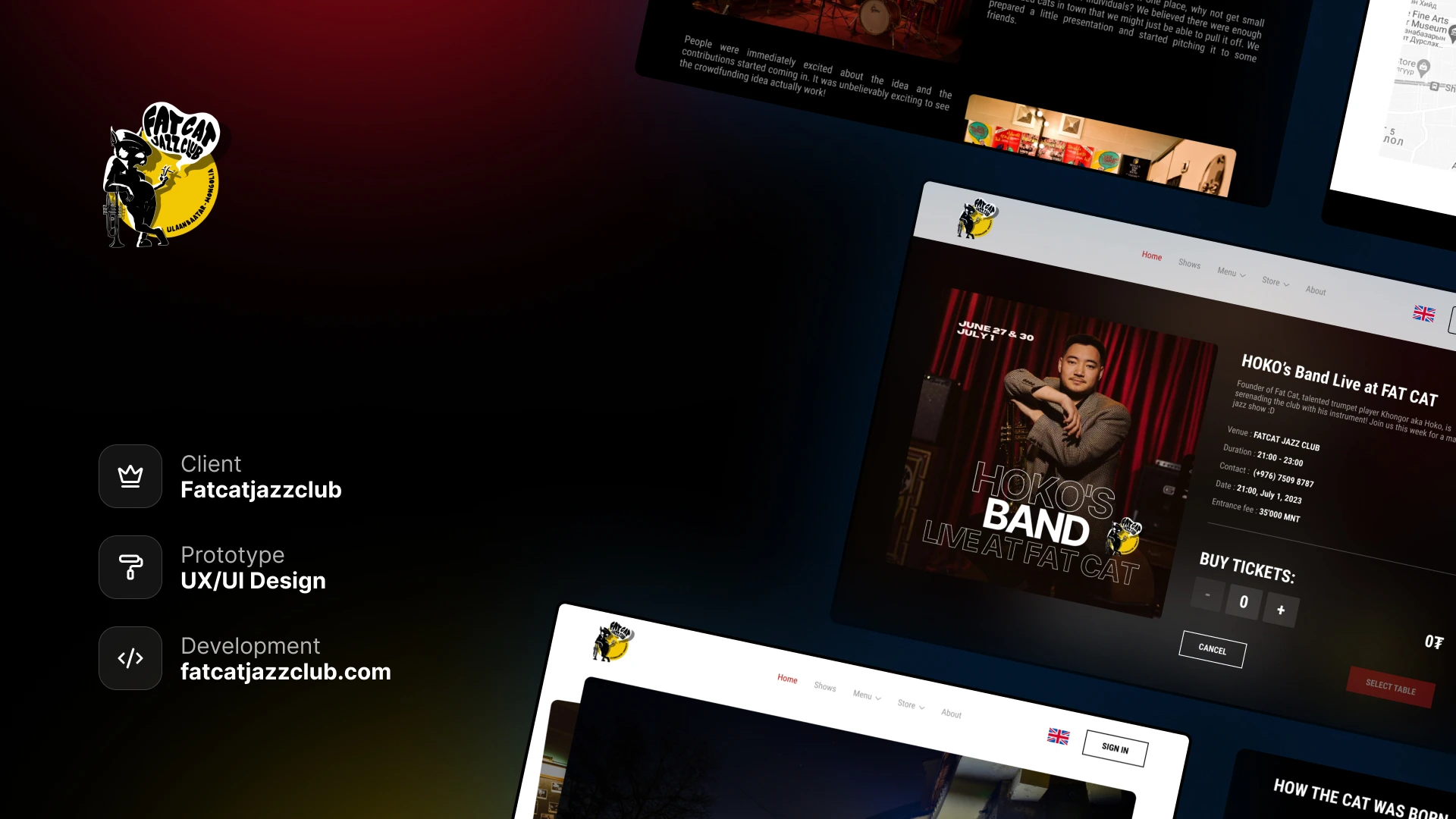 Fatcatjazzclub.com - Тасалбар захиалгын веб